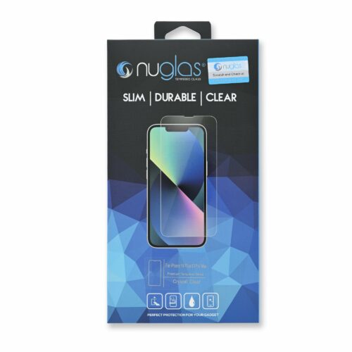 NuGlas Tempered Glass Screen Protector for iPhone 13 Pro Max/14 Plus