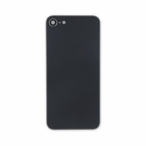 iPhone 8 Aftermarket Blank Rear Glass Panel with Camera Lens