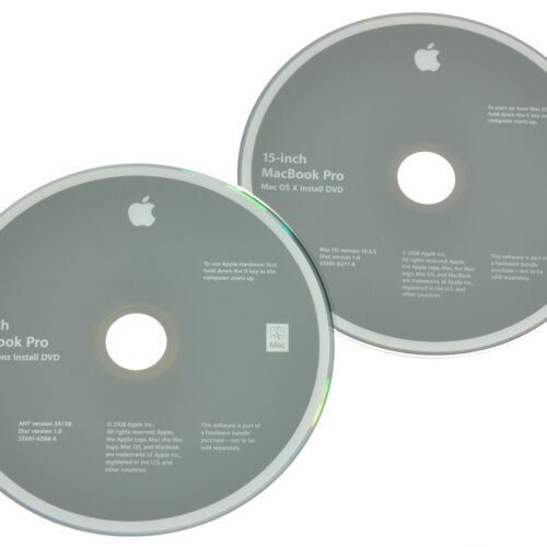 MacBook Pro 15″ Unibody (Late 2008) Restore DVDs