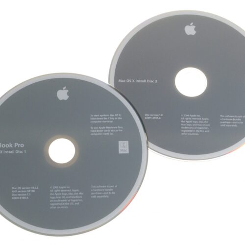 MacBook Pro 15″ (Model A1260) Restore DVDs
