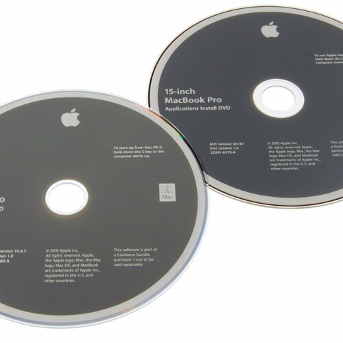 MacBook Pro 15″ Unibody (Mid 2010) Restore DVDs