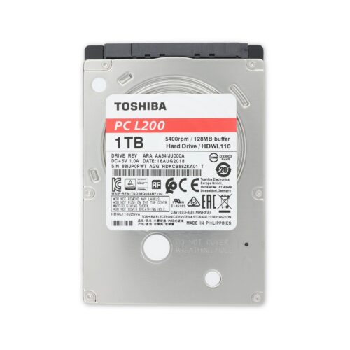 1 TB 5400 RPM 2.5″ Hard Drive