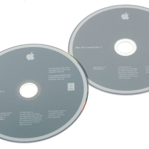 MacBook 2.1/2.4 GHz Core 2 Duo Restore DVDs